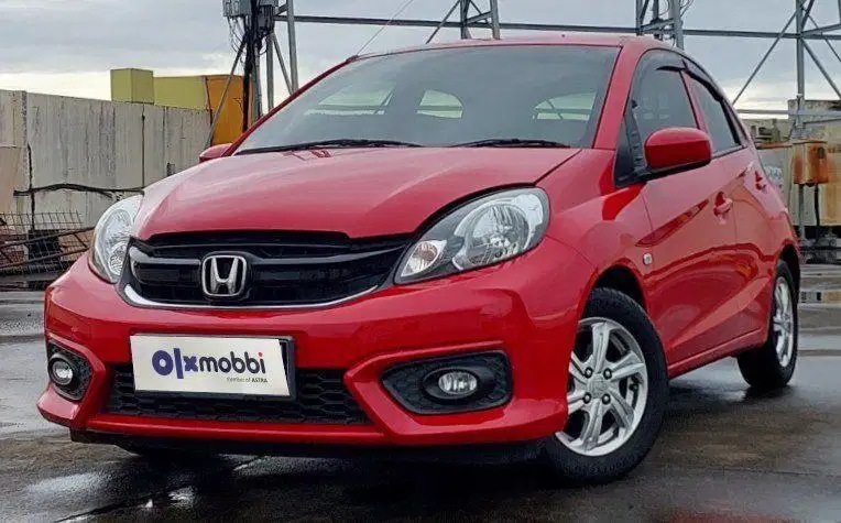 TDP 5,JT Honda Brio Satya 1.2 E Bensin-MT Merah 2016