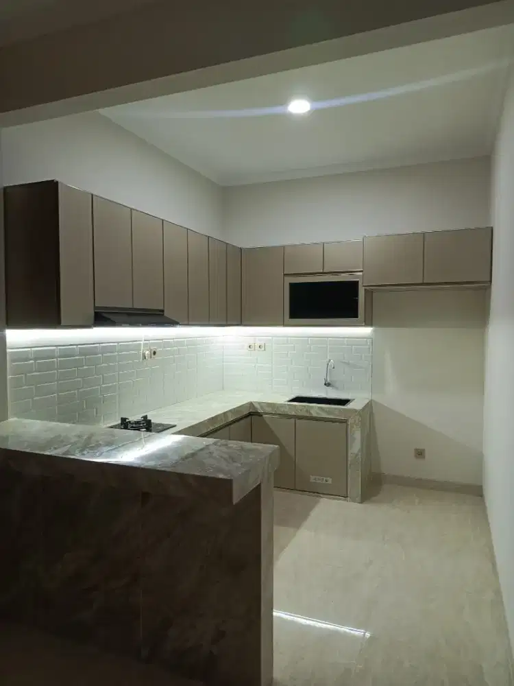 Kitchenset aluminium custom