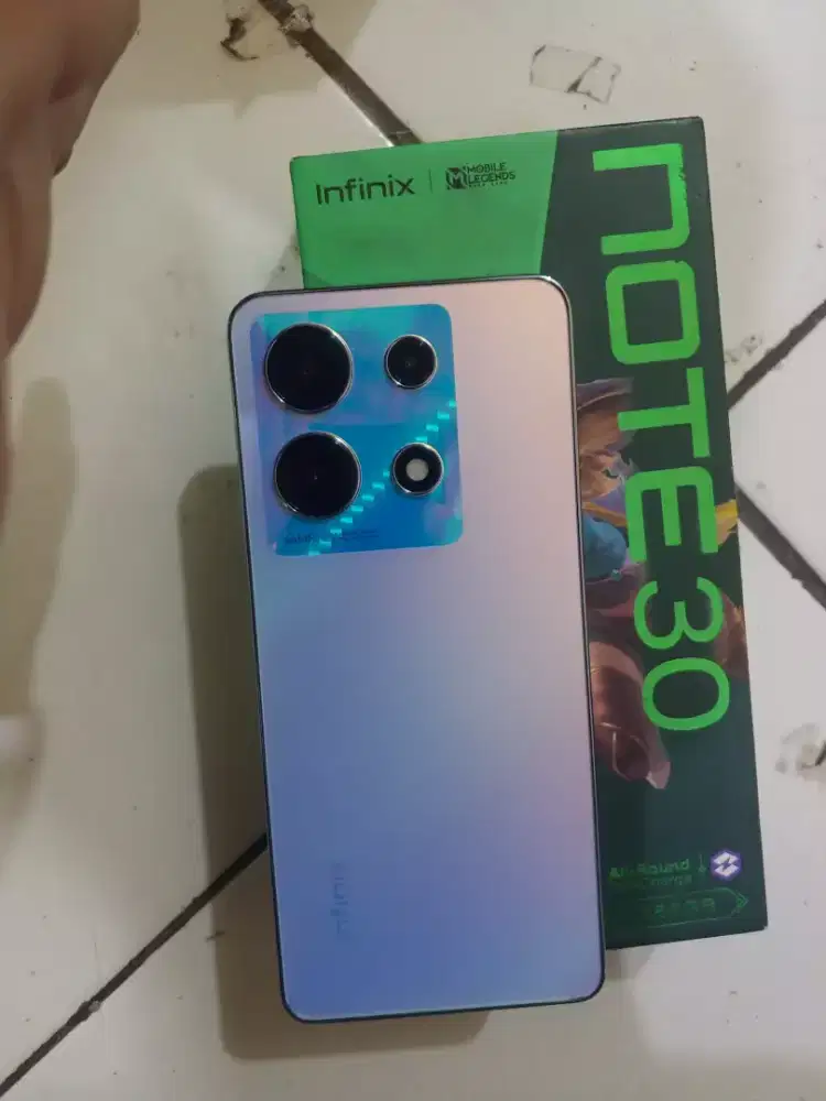 INFINIX NOTE 30 NFC RAM 16 (8+8)/256 GB FULLSET HP MULUS NOMINUS