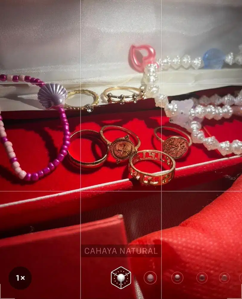 Cincin emas wanita 3in1 fashion | Set Ring Aesthetic Elegan