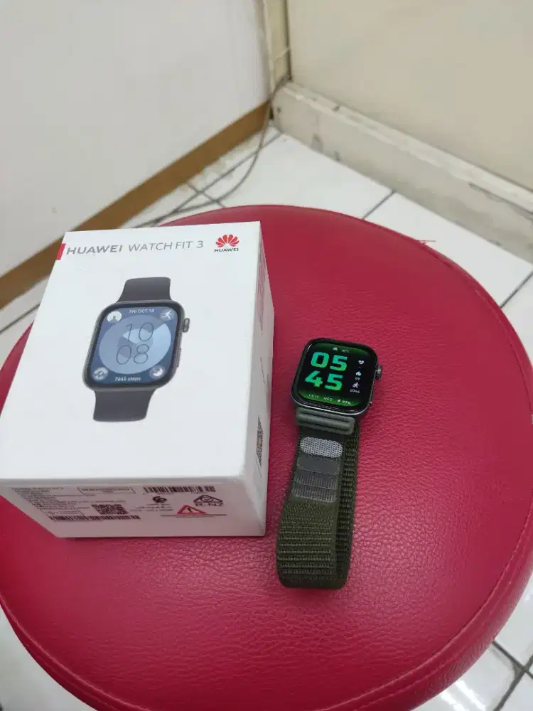 Huawei watch fit 3 mulus pemakaian 2minggu no minus