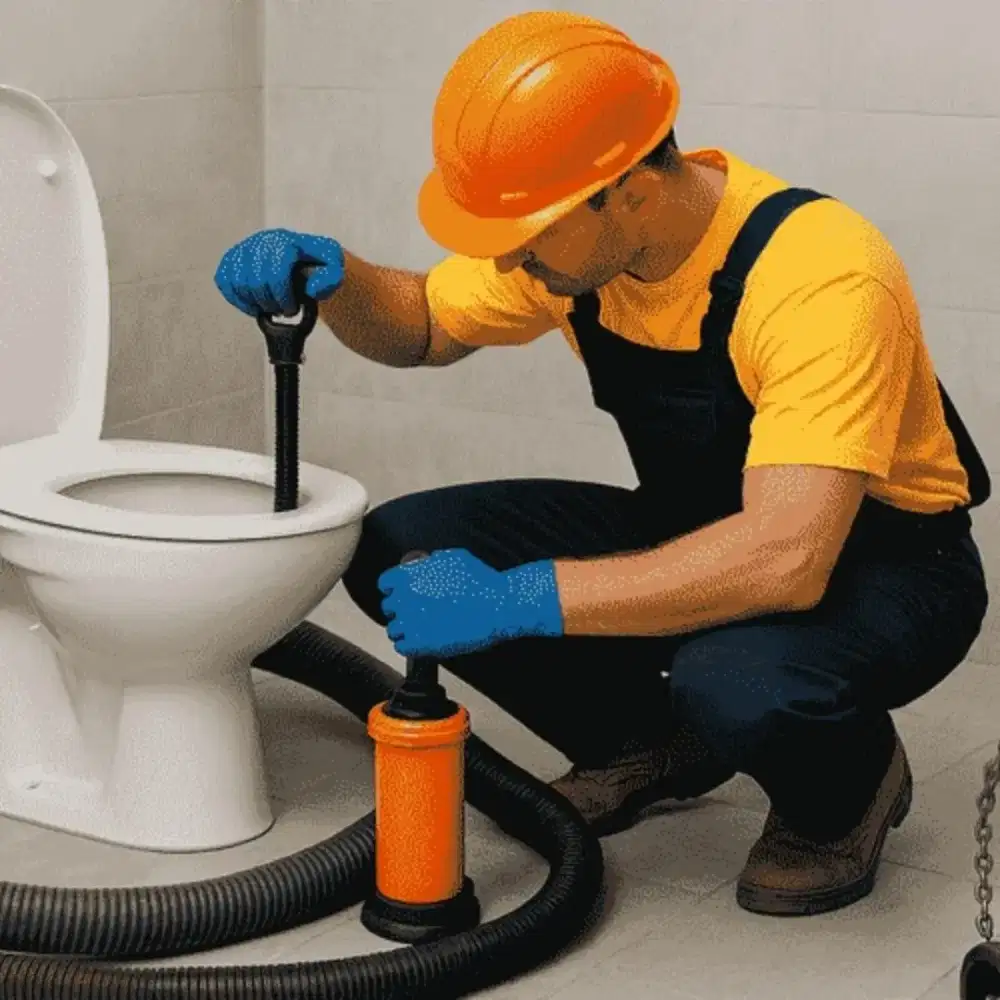 SEDOT WC PENUH & MAMPET TUNTAS TANPA BONGKAR. JAKARTA SELATAN