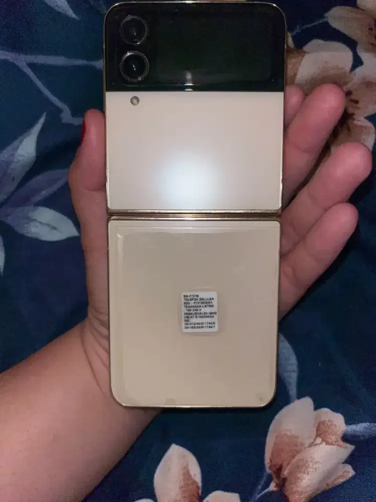 Second samsung zflip 4 lengkap