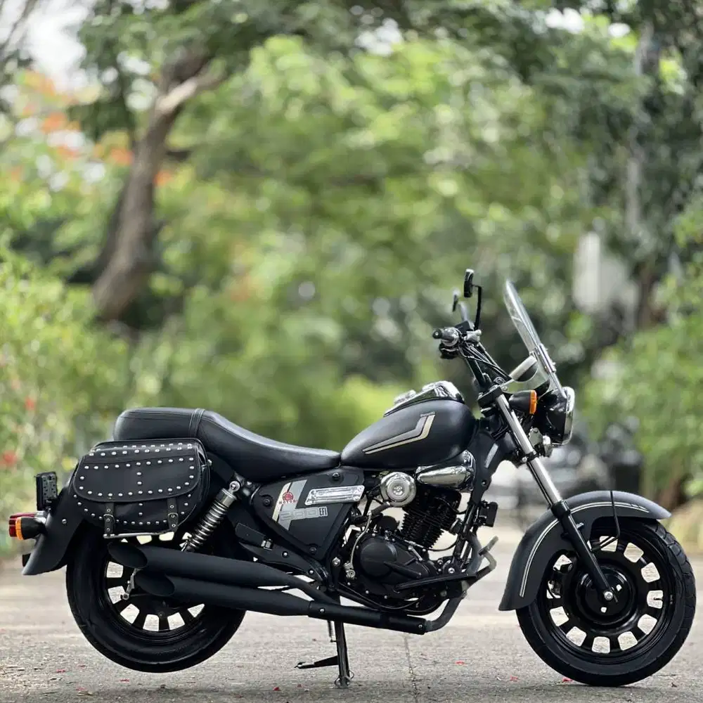 BENELLI MOTOBI 200 EFI 2023 HITAM KM 7K PAJAK PANJANG FULL MULUS