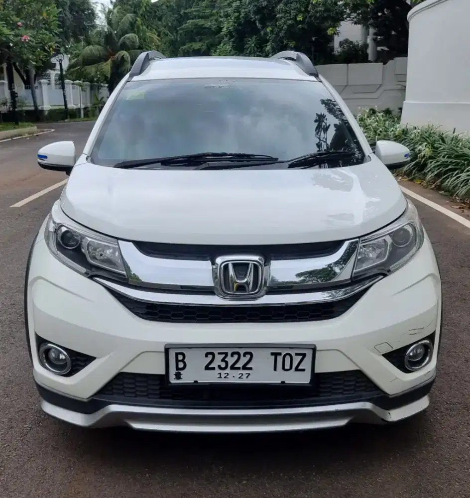 Honda BRV 1.5 E Prestige AT 2017 Putih Tgn 1 Dr Baru Istimewa Sekali