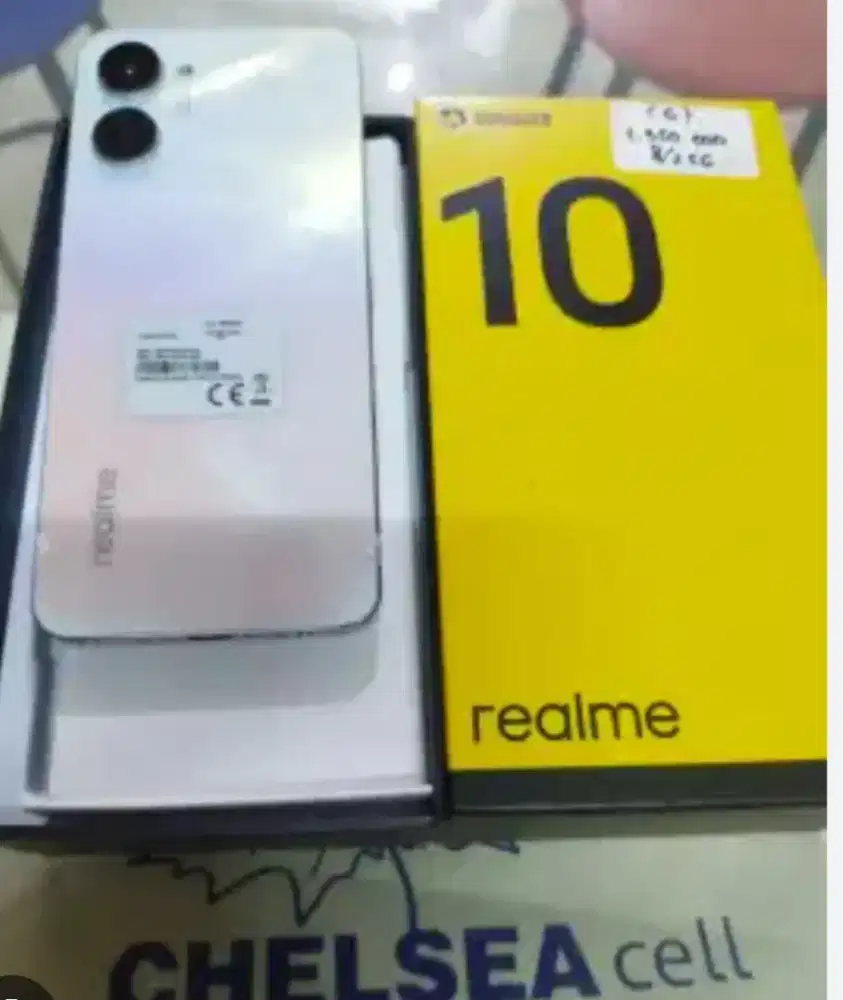 Murah hp Realme 10 8/256 lkp, bs TT