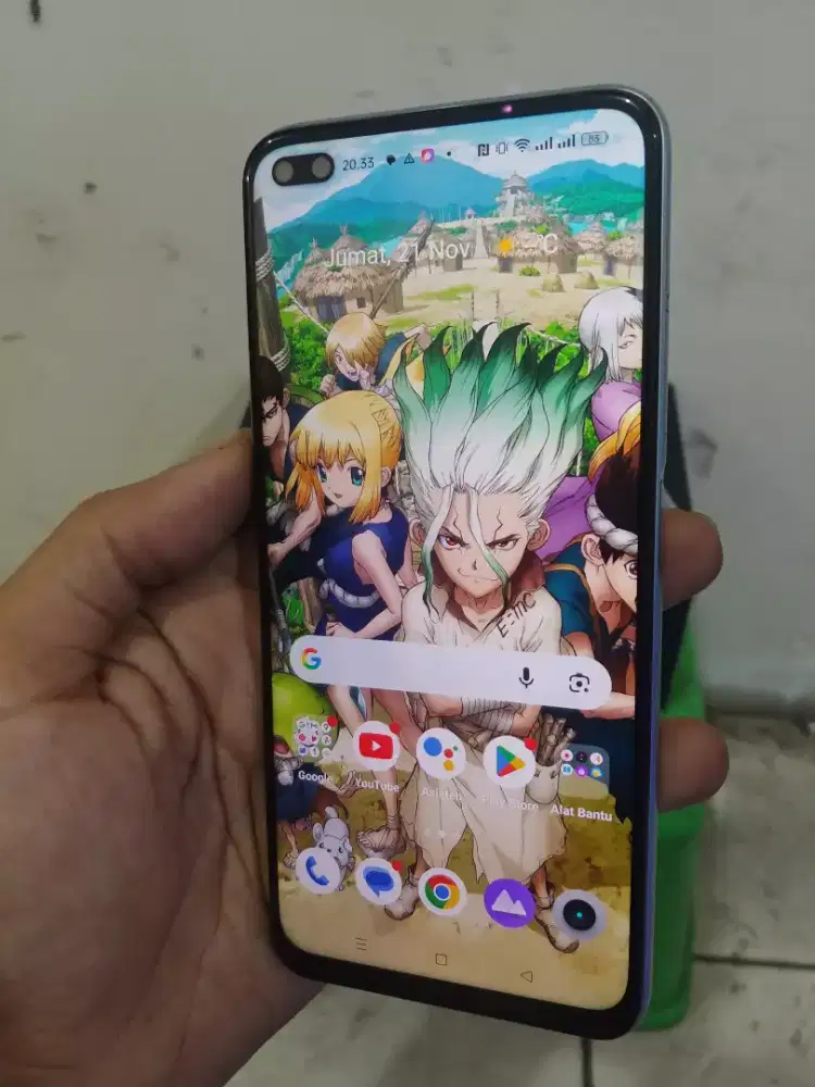 Realme X3 Superzoom Ram 12+7/256 GB Hp+Cas Minus Pmakaian Masih Mulus