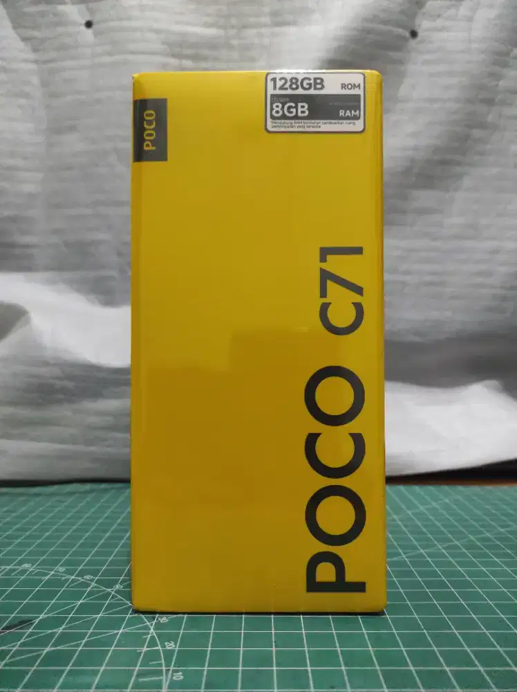 POCO C71 BLACK NEW SEGEL
