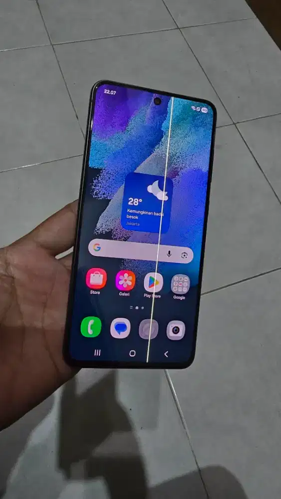 Samsung S21 FE Sein ram 8g rom 256gb normal pakai