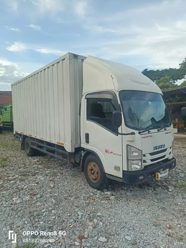 ISUZU ELF NMR71 LONG 125PS 6 RODA BOK BESI CONTENER ISTIMEWA SEKALI