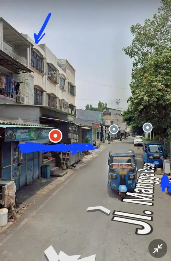 JUAL RUMAH 3 LT MANGGA BESAR V