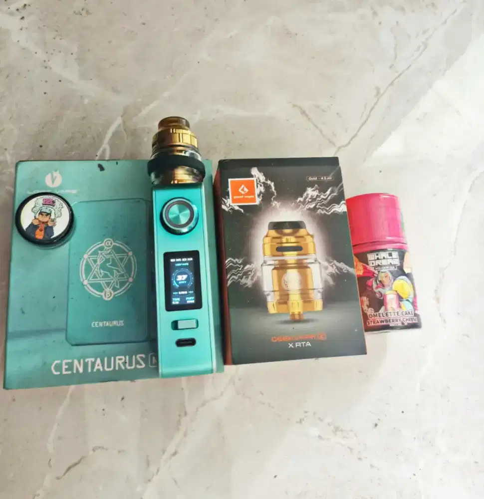 Mod m200 + box
Rta zeus + Box