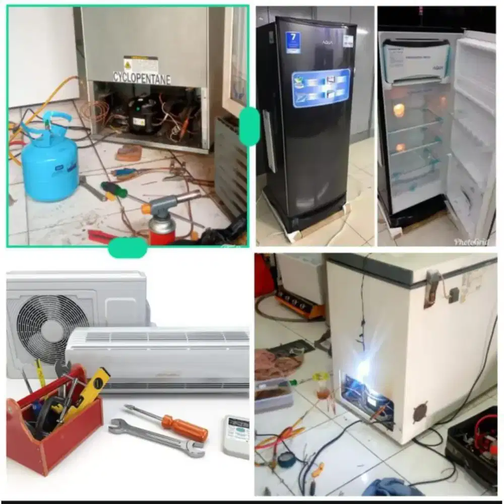 Service Ac,Mesin Cuci,Kulkas,Pompa Air dan Bongkar Pasang AC.