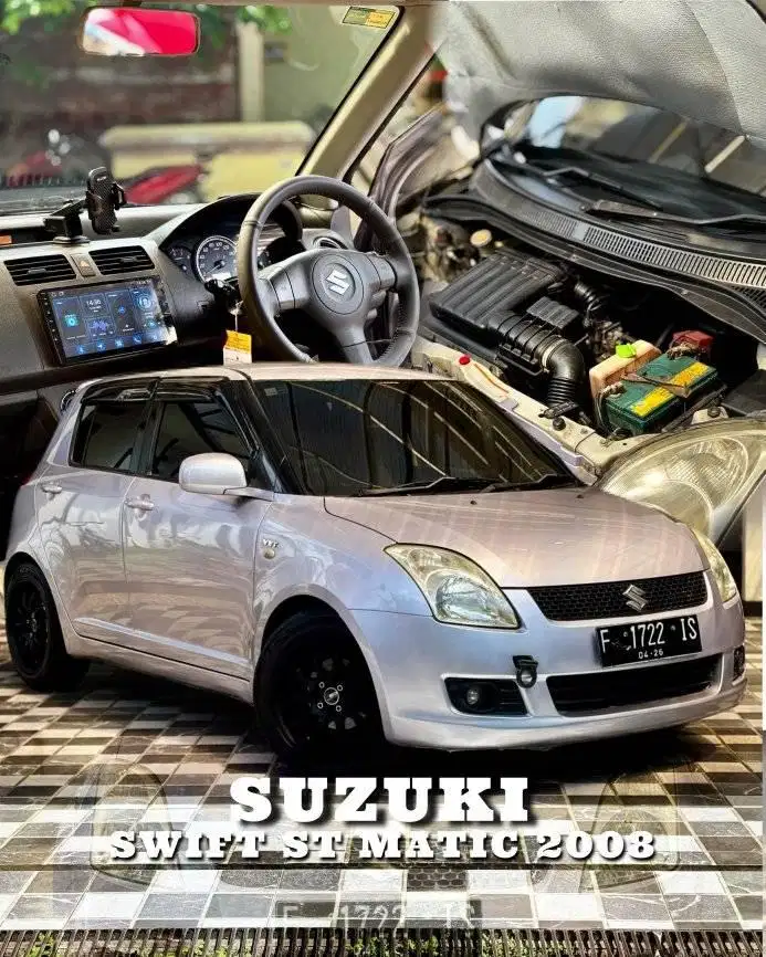 Suzuki Swift ST AT Matic 2008 Silver Low KM
