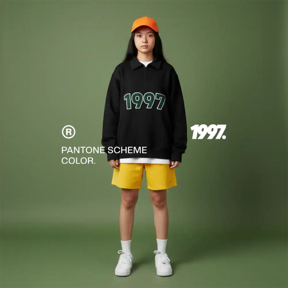 Quarter zip sweater fleece UK tybs