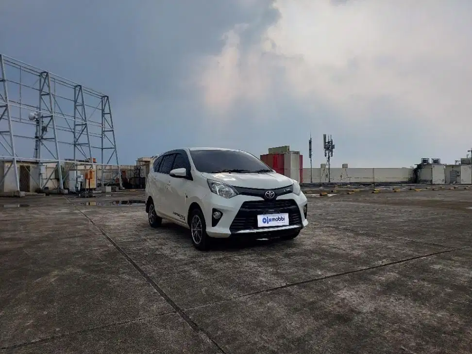 TDP 6,JT Toyota Calya 1.2 G Bensin-AT Putih 2019