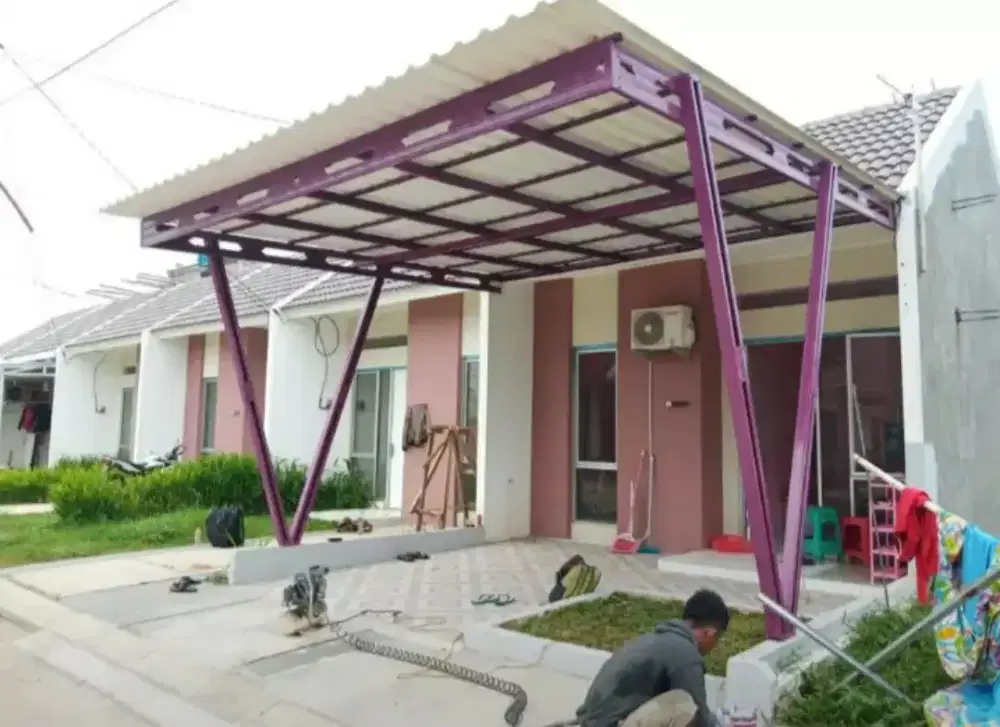 Kanopi baja ringan perumahan