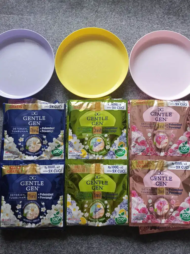 Beli 1 Renceng, Gratis Piring Cantik