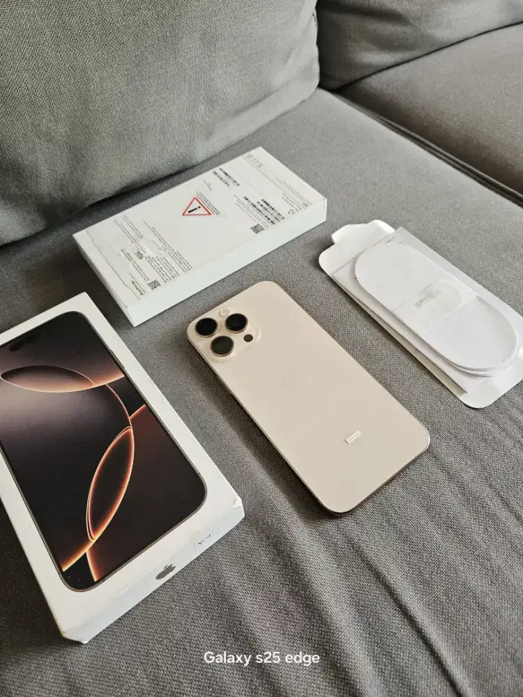 Iphone 16 ProMax 256gb resmi ibox hb 100% garansi aktif Fullset ory