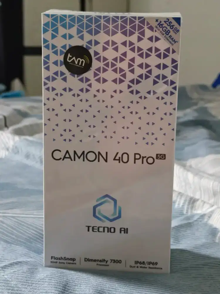 Tecno Camon 40 Pro 5G Black New ( Termurah )