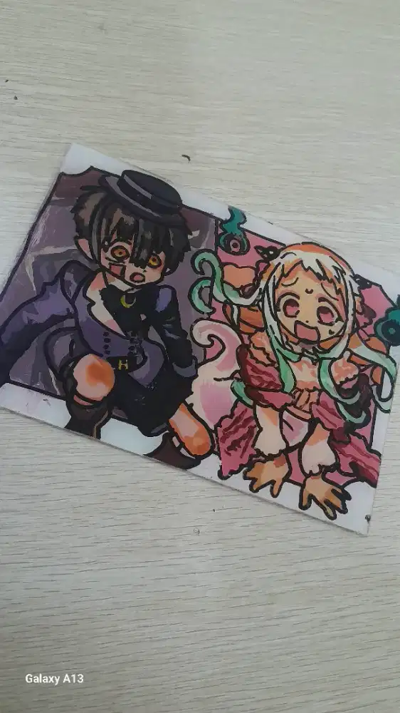 Art Card Homemade – Fanart Hanako & Karakter Anime