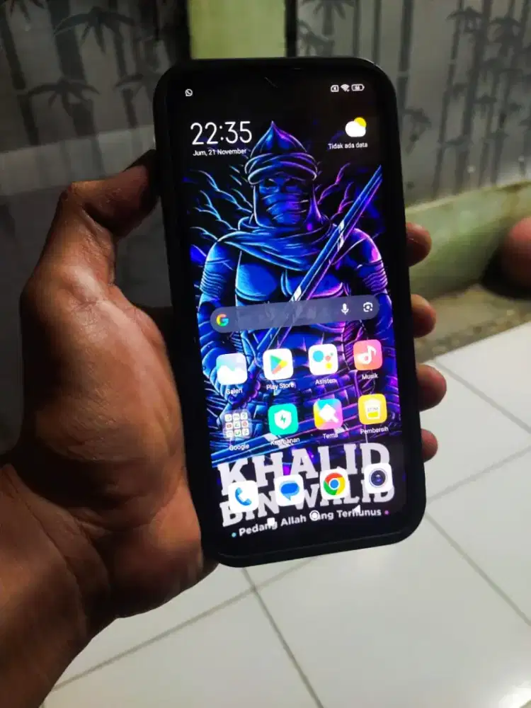 Redmi 9 Sidik jari On