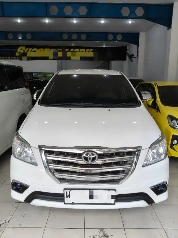 Toyota Innova G Diesel 2015 Matic Putih Mulus