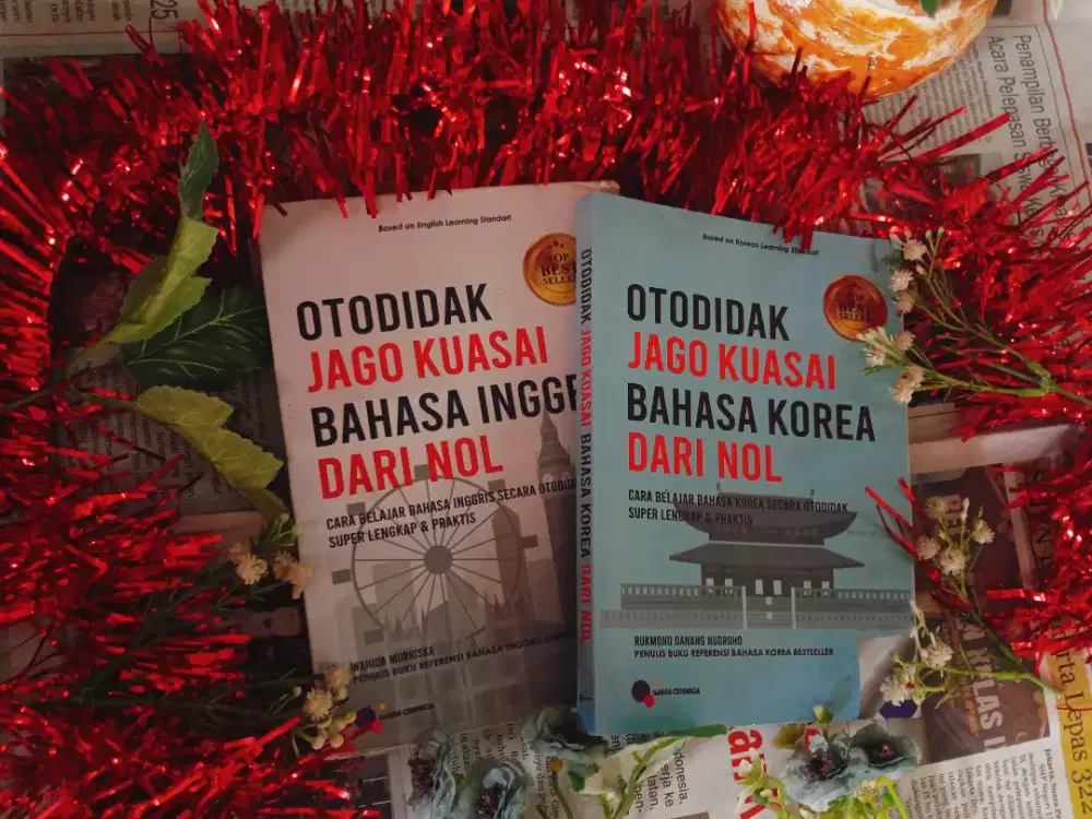 Buku Otodidak — Jago Kuasai Bahasa Inggris & Bahasa Korea dari Nol