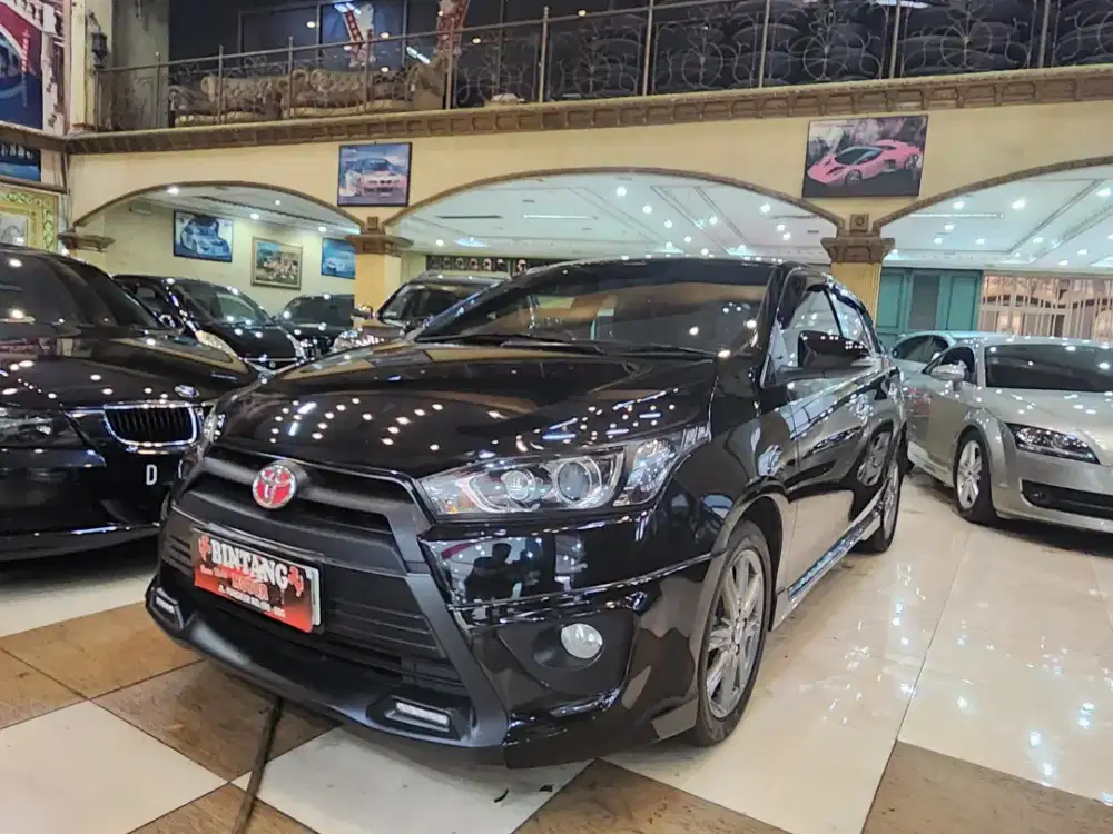 TOYOTA YARIS TRD AT 2015 BLACK / MODEL THN 2016 (BINTANG MOTOR)