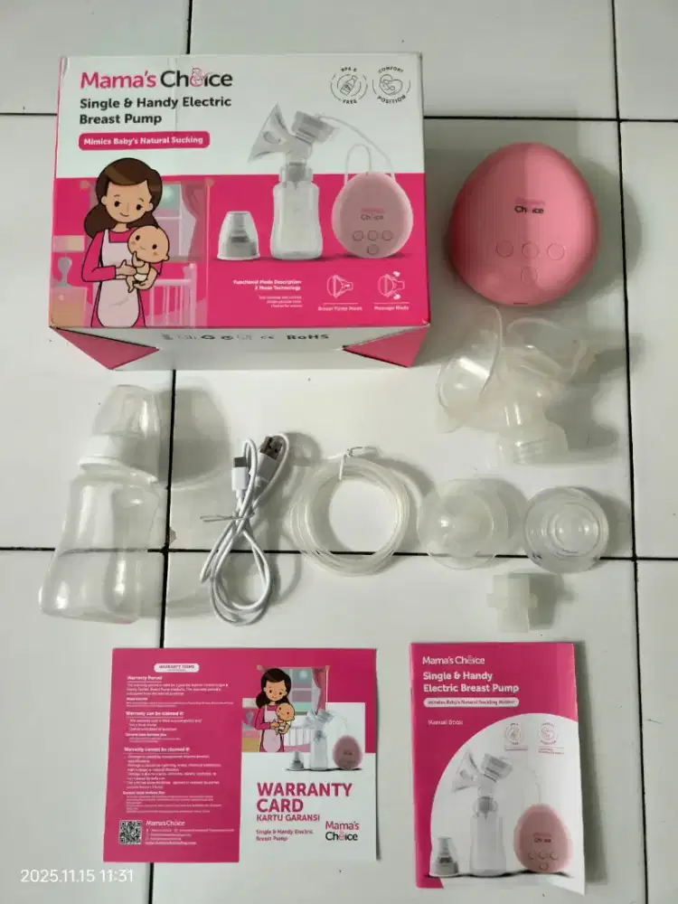 Jual pumping elektrik mama choice