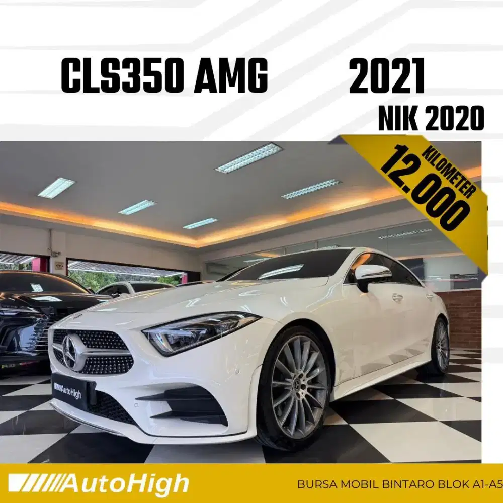 DP10% [Km12.000] CLS350 AMG 2020 White / CLS 350 Reg 2019 #AUTOHIGH