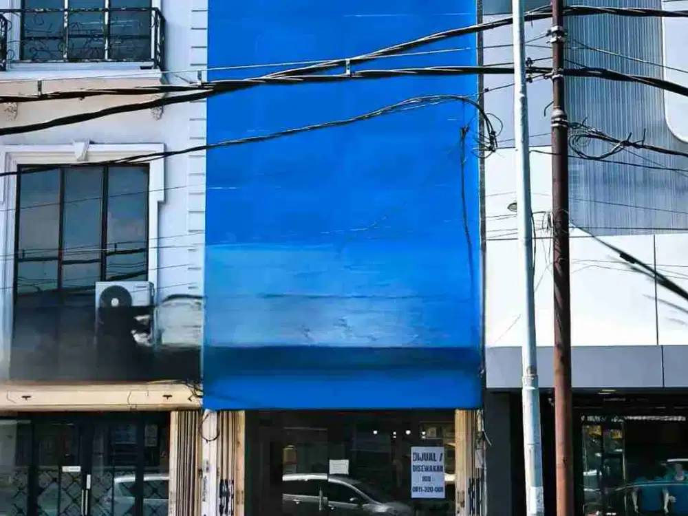 DIJUAL/SEWAKAN CEPAT RUKO 3 LANTAI NOL JALAN RAYA MAYJEND SUNGKONO SURABAYA BARAT