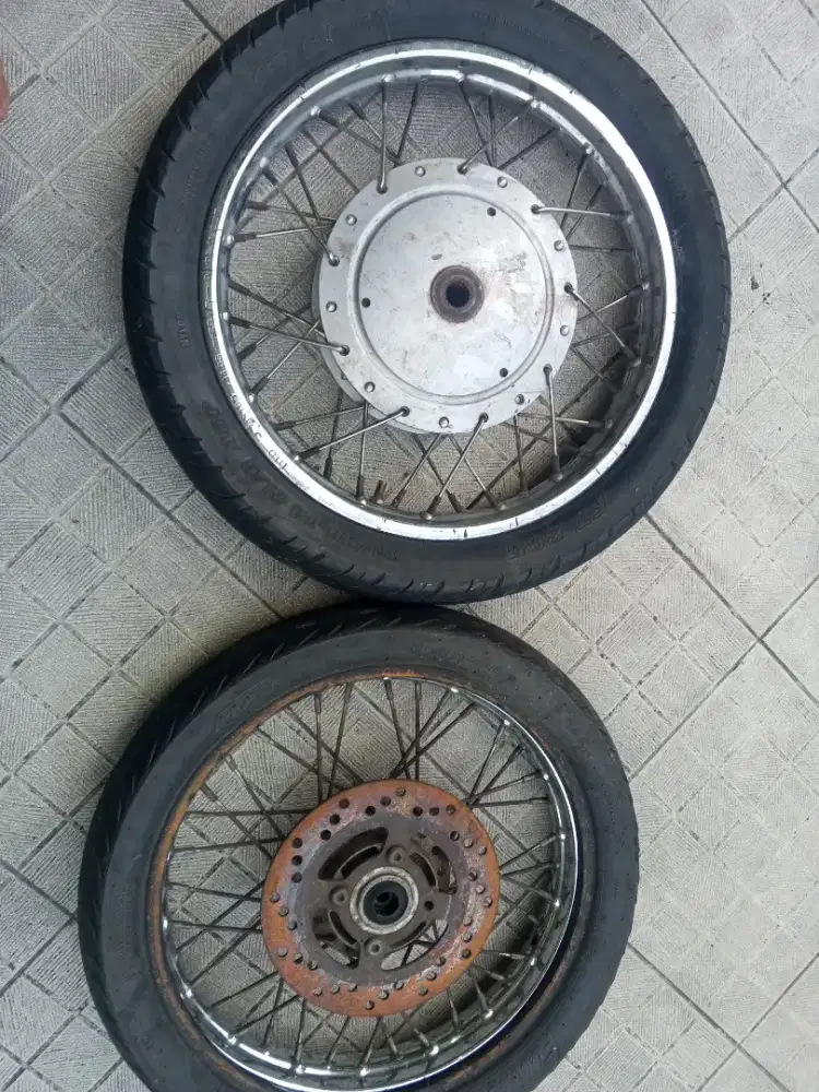 Velg jari Mio smile Mio sporty karbu sepasang 200rb
