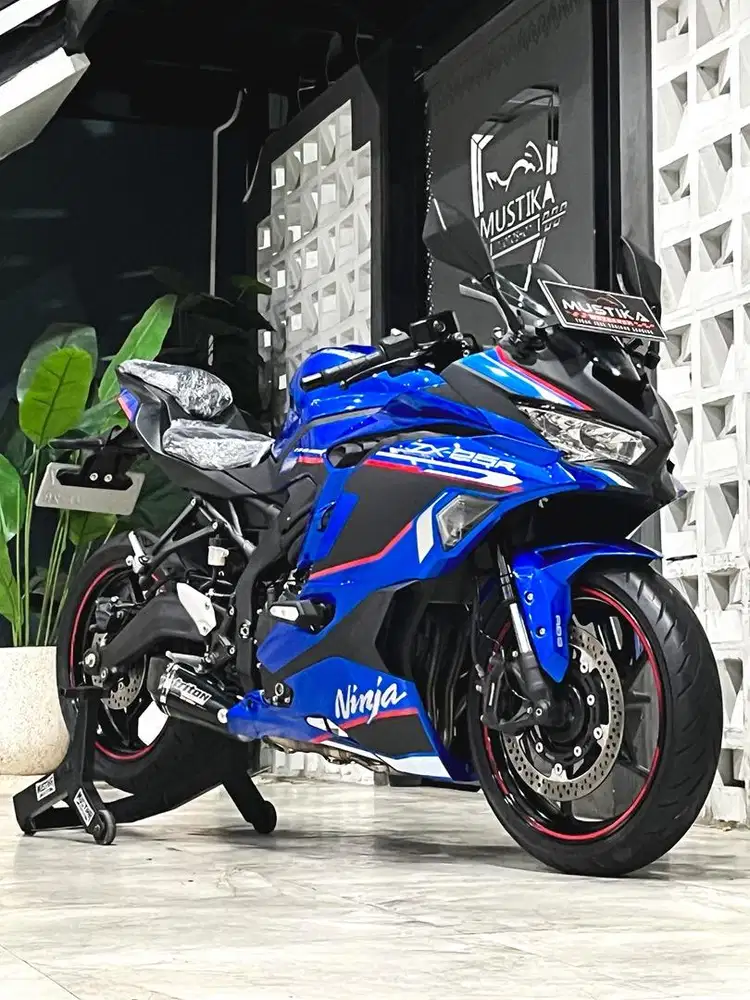 LIVERY TERLARIS! Kawasaki ZX25R ABS SE 2024 Blue Plasma