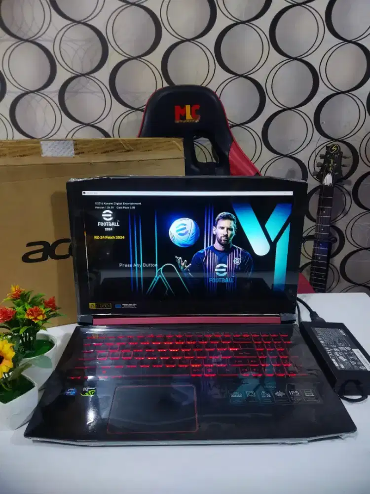 Acer Nitro An515 Core i7 16/512GB Dual VGA Nvidia GTX Siap Gaming