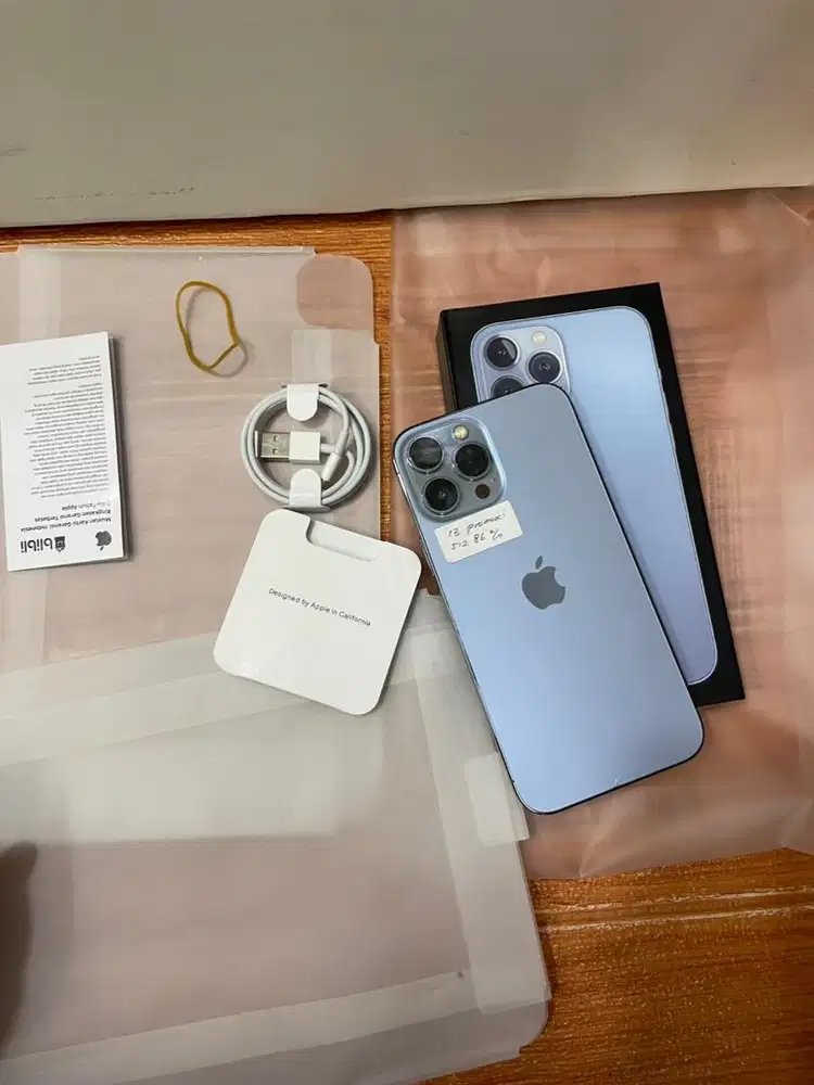 Iphone 13 pro max 512gb ex resmi ibox