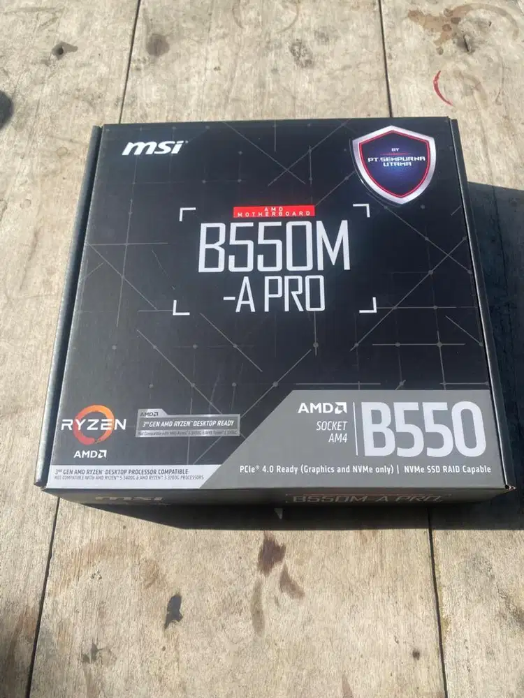 Motherboard B550M MSI A PRO