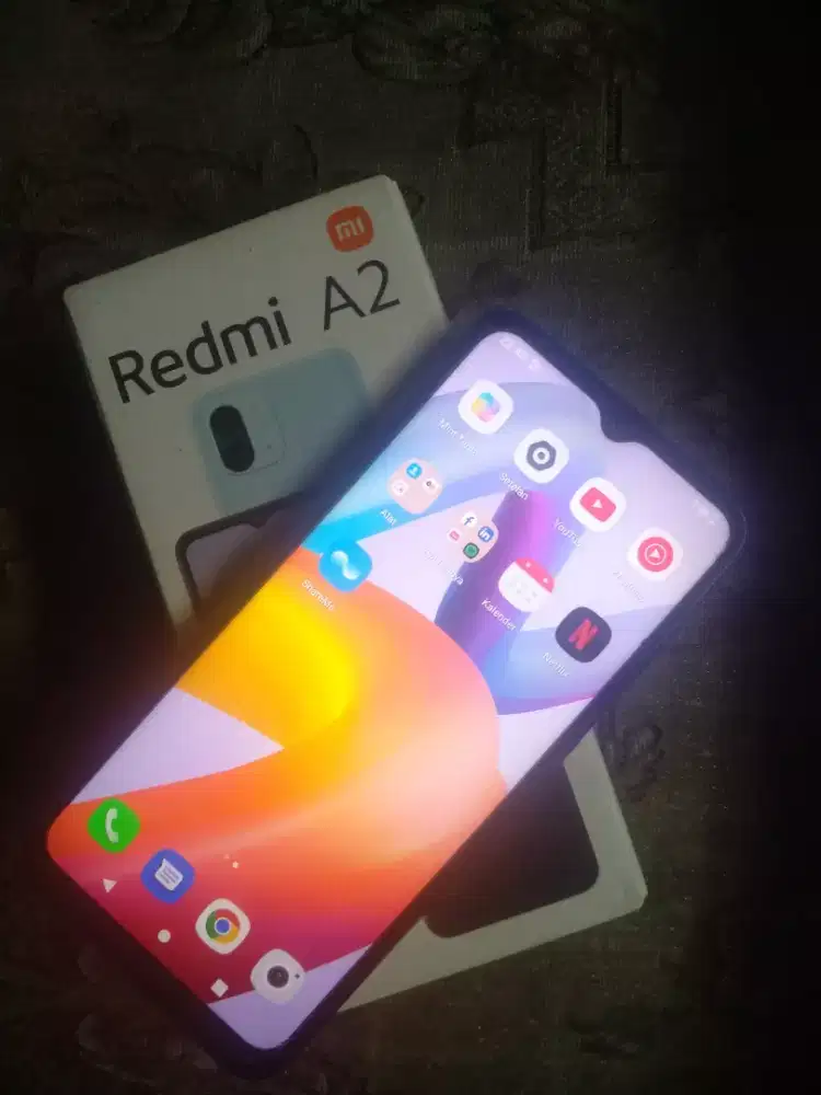 Xiomi redmi A2 new Ram 3/64 minus pemakaian HP+DUS