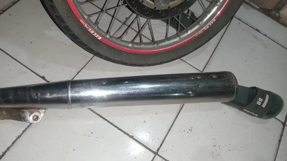 Knalpot Supra lama