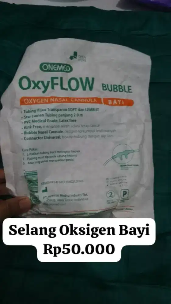 Selang Oksigen Bayi