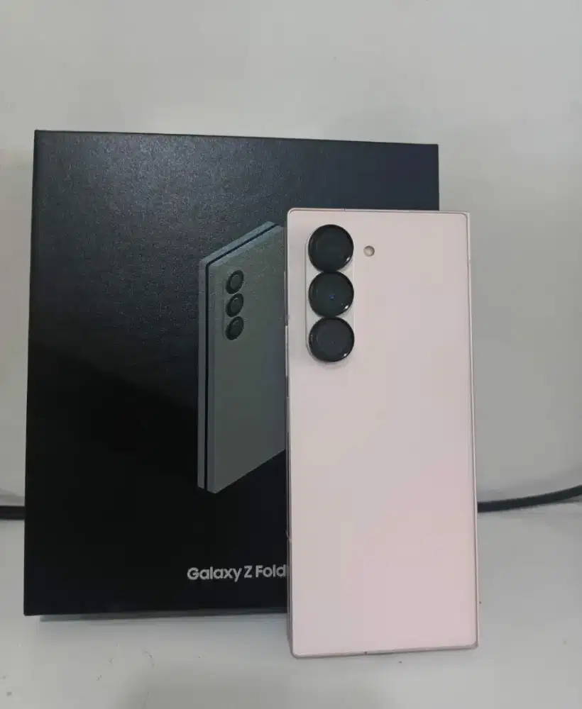 SAMSUNG Z FOLD 6 5G RAM 12/256GB ORIGINAL SEIN MULUS FULLSHET