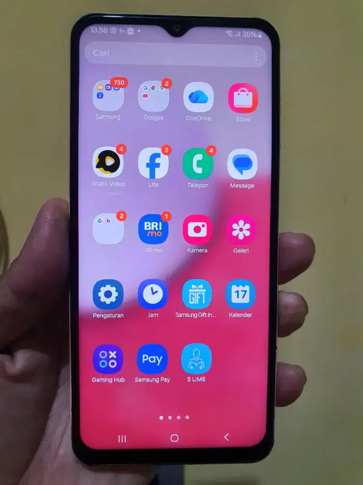 RAM 6/128 BAGUS MULUS SAMSUNG TERBARU A13 BATRE 5000MAH KAMERA 50MP