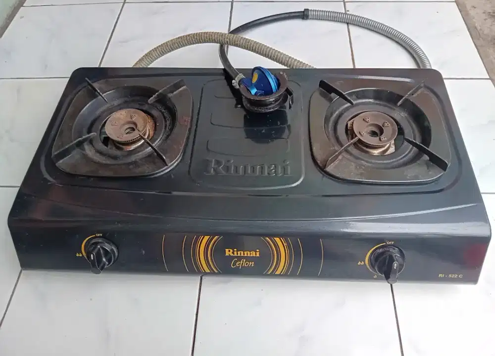 Rinnai Celfon 2 Tungku Include Regulator 
Harga 300.000