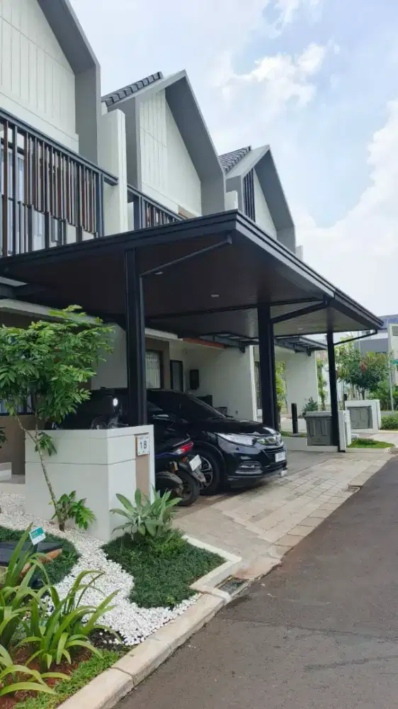 Kanopi terpasang rapih