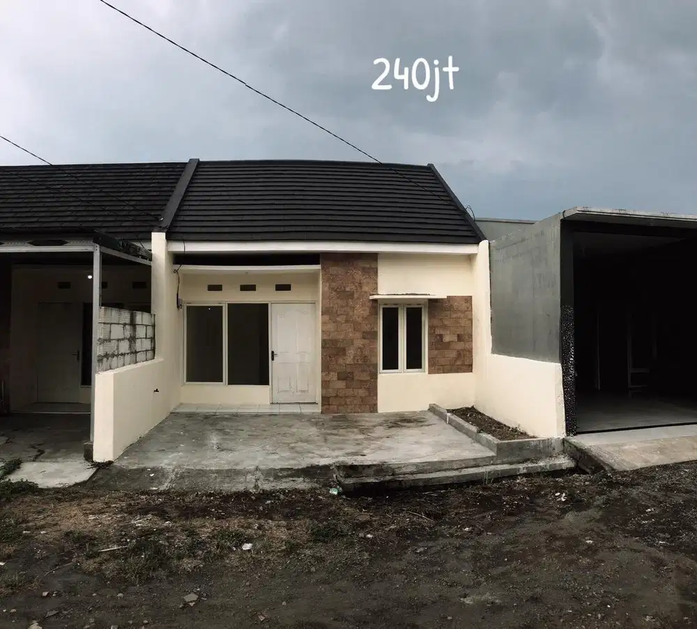RUMAH BARU TERMURAH SISA 2 UNIT SAJA