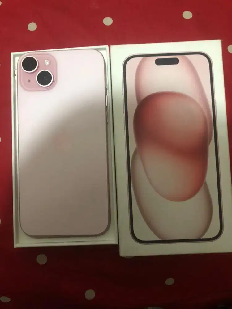 iphone 15 plus 128gb second ibox pink