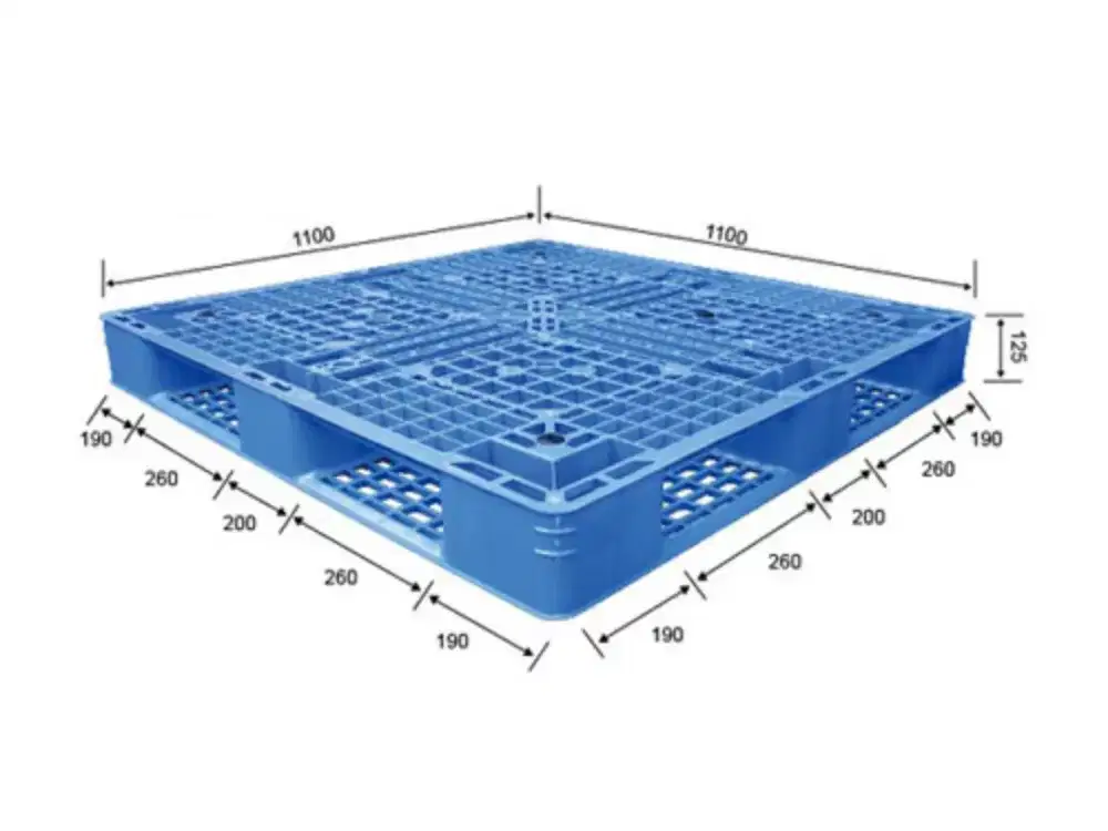 Palet plastik 110x110x12cm // pallet plastic second