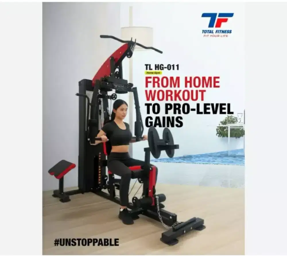 Home gym 1 sisi hg 75 kg seri tl 011