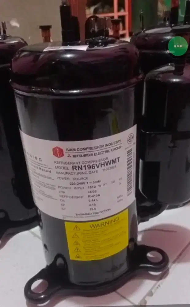 KOMPRESOR AC SIAM/DAIKIN RH295VAST(2PK R22 1PHASE)