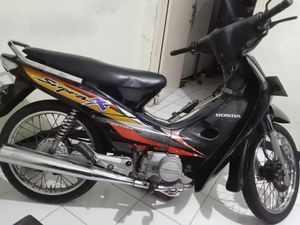 Supra x 100 motor jadul